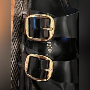 Birkenstock sandals big buckle
